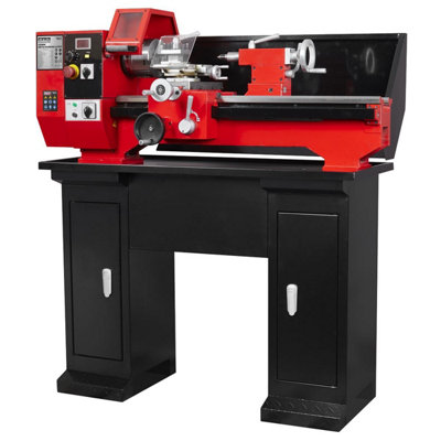 B&Q -  Sm27Combo Metalworking Lathe 500mm Between Centres With Floor Stand
