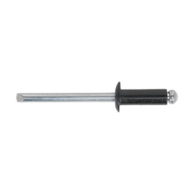 Sealey Aluminium Rivet Black Standard Flange 4.8 X 14Mm Pack Of 200 - Image 9