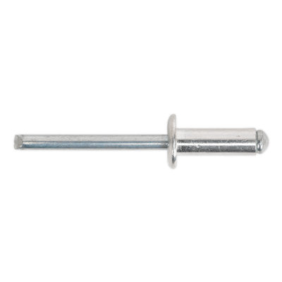 Sealey Aluminium Blind Rivet 200 Pieces Standard Flange 6.4mm x 18mm RB6418S - Image 9