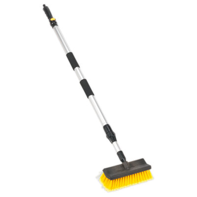 Sealey Large Angled Flo-Thru Brush With 1.7M Telescopic Handle from B&Q