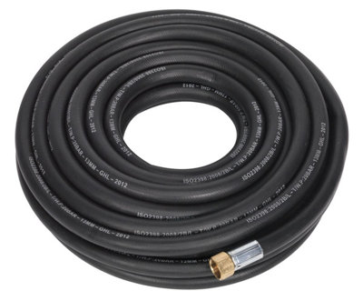  - Sealey Air Hose 15 Metres X 13mm With 1/2" Bsp Unions Extra Heavy Duty Ah15R/12