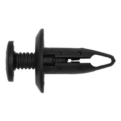 Sealey Screw Rivet Diameter 15Mm X 20Mm For Ford Vehicles Pack Of 20 Pcs Tcsr1520 Black