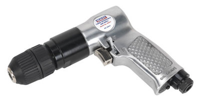 Sealey Air Drill Ø10mm Reversible With Keyless Chuck & Reversible Action SA241 - Image 12