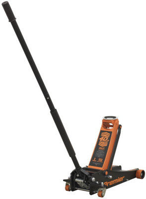 Sealey Trolley Jack 3 Tonne Rocket Lift Orange 3040Ao from B&Q
