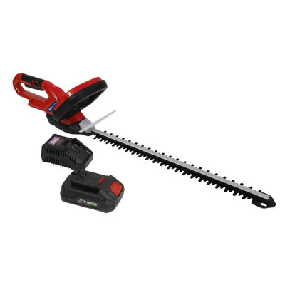 Sealey Hedge Trimmer Cordless 20V Sv20 Series With 2Ah Battery & Charger Cht20Vcombo2 from B&Q