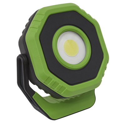 Sealey Rechargeable Pocket Floodlight Magnet 360 Degree 7W Cob Led Green Led700P from B&Q