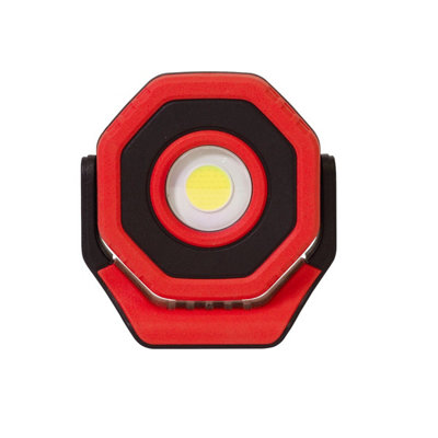 Sealey Rechargeable Pocket Floodlight Red 7W Cob Led Magnet 360 Degree Led700Pr from B&Q