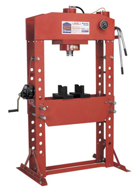 B&Q Sealey Hydraulic Press 75 Tonne Floor Type Yk759f
