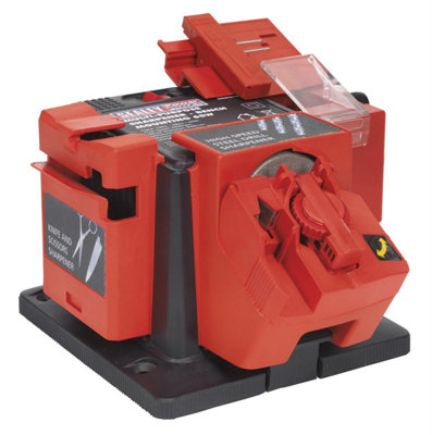 B&Q Red Sealey Multipurpose Sharpener - Bench Mounting 65W Sms2004
