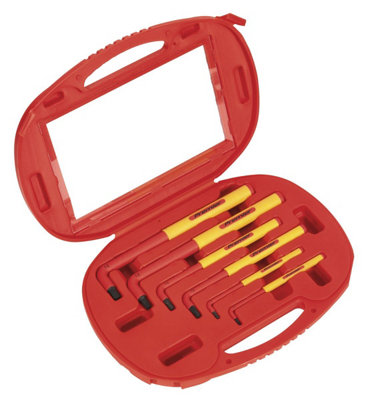  - Sealey Hex Key Set 6Pc Extra-Long Vde Ak7177