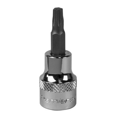 Sealey Trx-Star Socket Bit T27 3/8" Square Drive Polished Mirror Finish Sbt011