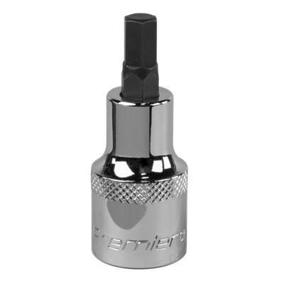 Sealey Hex Socket Bit 7Mm 1/2" Square Drive Forged Chrome Vanadium Steel Sbh019