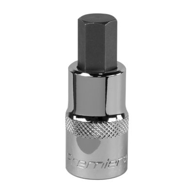 Sealey Hex Socket Bit 10Mm 1/2" Square Drive Forged Chrome Vanadium Steel Sbh022