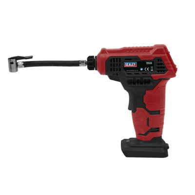 Sealey Cordless Tyre Inflator 20V Sv20 SeriesBody Only Cp20Vap