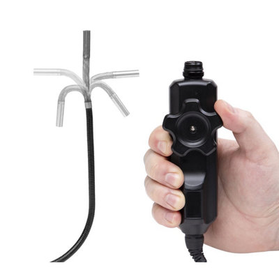 Sealey Articulated Video Borescope - 800mm Flexible Probe, 70mm TFT Display, IP67 Waterproof Camera, LED Light - Image 10