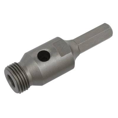 Sealey 100mm Hex Chuck Standard Adaptor Power Tool AccessorySilver Ddaho from B&Q