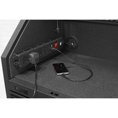 Sealey Topchest 6 Drawer 910mm with Soft Close Drawers & Power Strip AP3607BE - Image 14