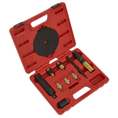 Sealey Simple-To-Use Master Locking Wheel Nut Removal Set - Sx299 Black