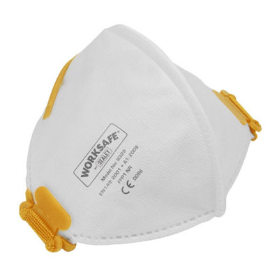 Sealey Fold Flat Mask Ffp1Pack Of 10 9329/10 from B&Q