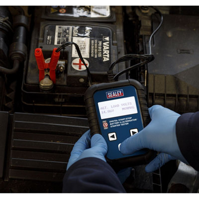 Sealey Digital Start/Stop Battery And Alternator/Starter Tester - Image 15