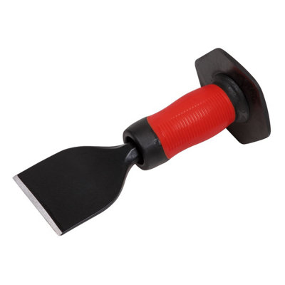 Sealey Black Brick Bolster Chisel And Grip Guard - Image 6