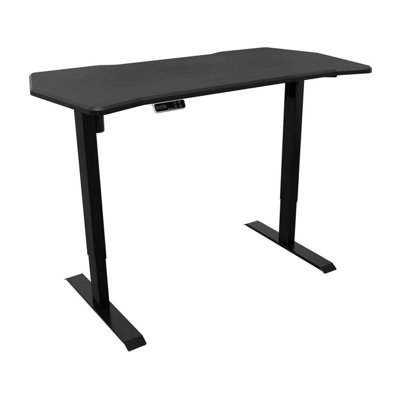 B&Q -  Carbon Electric Adjustable Standing DeskQuietFast1400 X 700mm