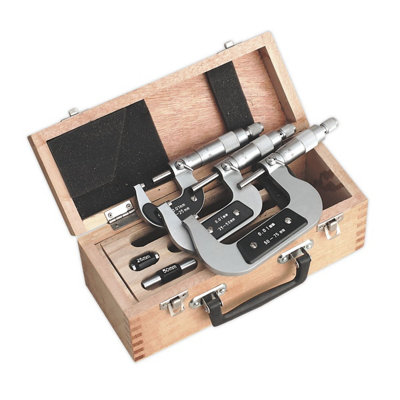 Sealey Micrometer Set 3Pc Metric Ak9651M from B&Q