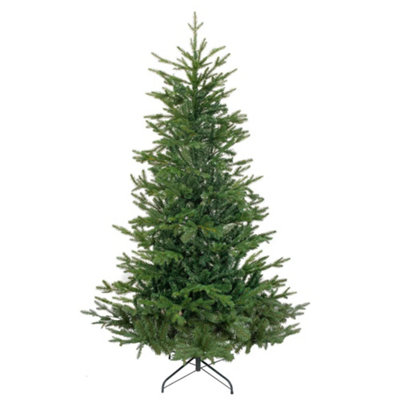 B&Q -  Artificial 6Ft/180Cm Realistic Christmas Tree1224 Xmas Pe/pvc Tips