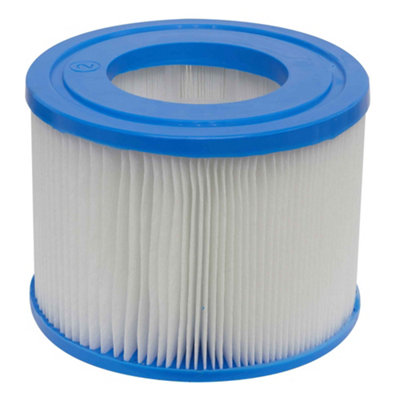 B&Q -  Universal Inflatable Hot Tub/spa Filter Cartridge105 X 80mm