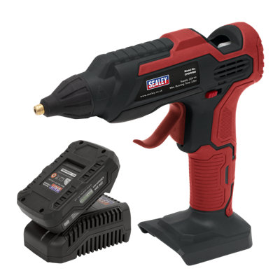 Sealey Cp20vggkit1 Cordless Glue Gun Kit 20V 2Ah Sv20 Series - Image 8