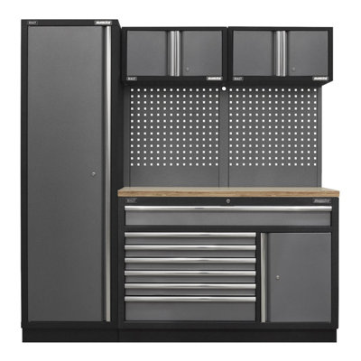 Sealey Superline Pro 1.96M Tool Storage System Pressed Wood Worktop Apmsstack10W from B&Q