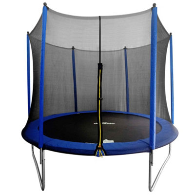 B&Q -  10Ft Heavy-Duty Outdoor Trampoline For Kids With Safety Enclosure Net