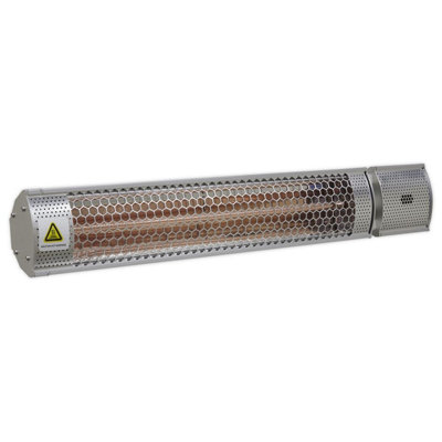 Sealey High Efficiency Infrared Short Wave Wall Mounting Heater 2000W Iwmh2000R from B&Q