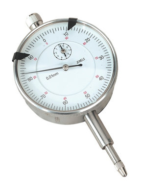 Sealey Dial Gauge Indicator 10mm Travel Metric Ak961M from B&Q