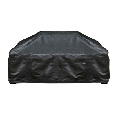 Dellonda Fire PitHeater Pvc CoverWater ResistantHeavy Duty Drawstrings from B&Q
