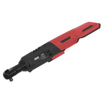 B&Q Sealey Ratchet Wrench 20V Sv20 Series 3/8"Sq Drive 60Nm - Body Only Cp20vrw