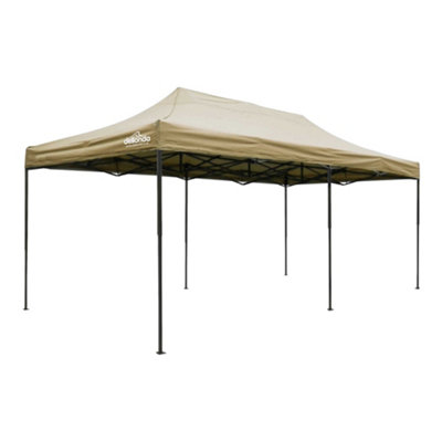 B&Q -  Premium 3X6M Pop-Up Gazebo Water Resistant Carry Bag Stakes Weight Bags