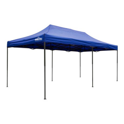 B&Q -  Premium 3X6M Pop-Up Gazebo Water Resistant Carry Bag Stakes Weight Bags