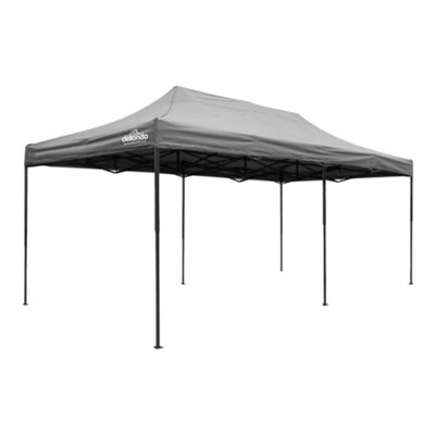 B&Q -  Premium 3X6M Pop-Up Gazebo Water Resistant Carry Bag Stakes Weight Bags