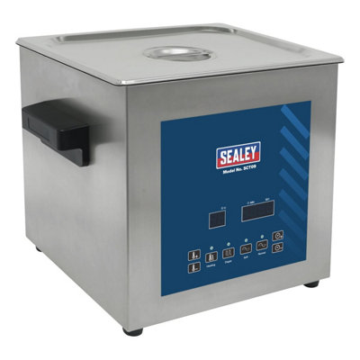 Sealey Ultrasonic Parts Cleaning Tank With Clear LED Display - 9L SCT09 - Image 5