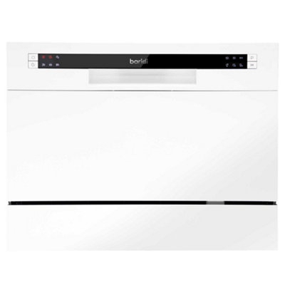 B&Q -  Compact Tabletop Dishwasher 6 Place Settings6 ProgrammesWhite