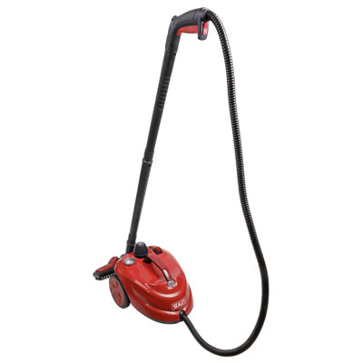 Sealey 2000W Steam Cleaner 2L Tank Ip Rating Ipx4 60 DegreescRed/black Vmsc01 from B&Q