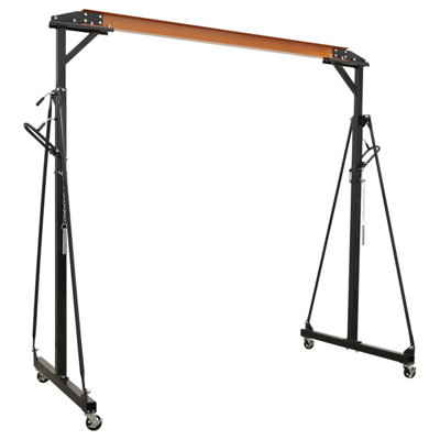  - Sealey Portable Lifting Gantry Crane Adjustable 0.5 Tonne Sg500