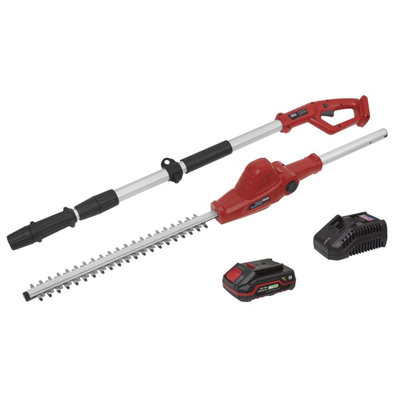 Sealey Cordless Telescopic Hedge Trimmer Kit 20V 2Ah Sv20 Series Cp20Vtp01 from B&Q