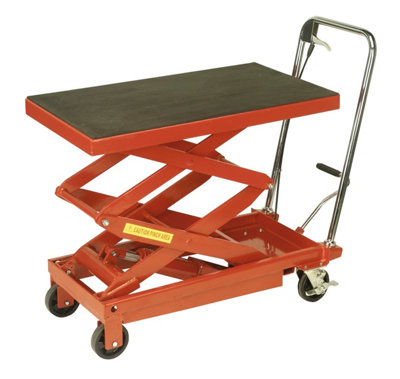 Sealey Hydraulic Platform Truck 300Kg High Lift Hpt400H from B&Q