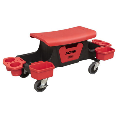 B&Q Sealey Mechanic's Detailing Utility Seat Scr91