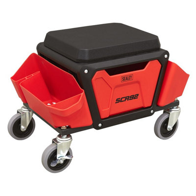 B&Q Sealey Mechanic's Detailing Utility Seat Scr92