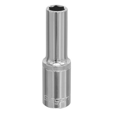 B&Q -  Walldrive Socket 11mm Deep 1/2" Square Drive Chrome Vanadium Steel S0667