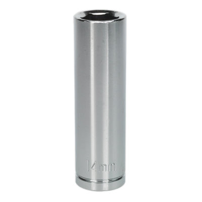 B&Q -  Siegen Deep Socket 1/2"sq Drive 14mm