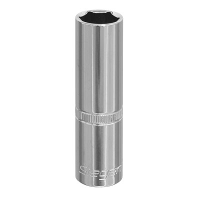 Sealey Walldrive Socket 16mm Deep 1/2" Square Drive Chrome Vanadium Steel S0672 from B&Q
